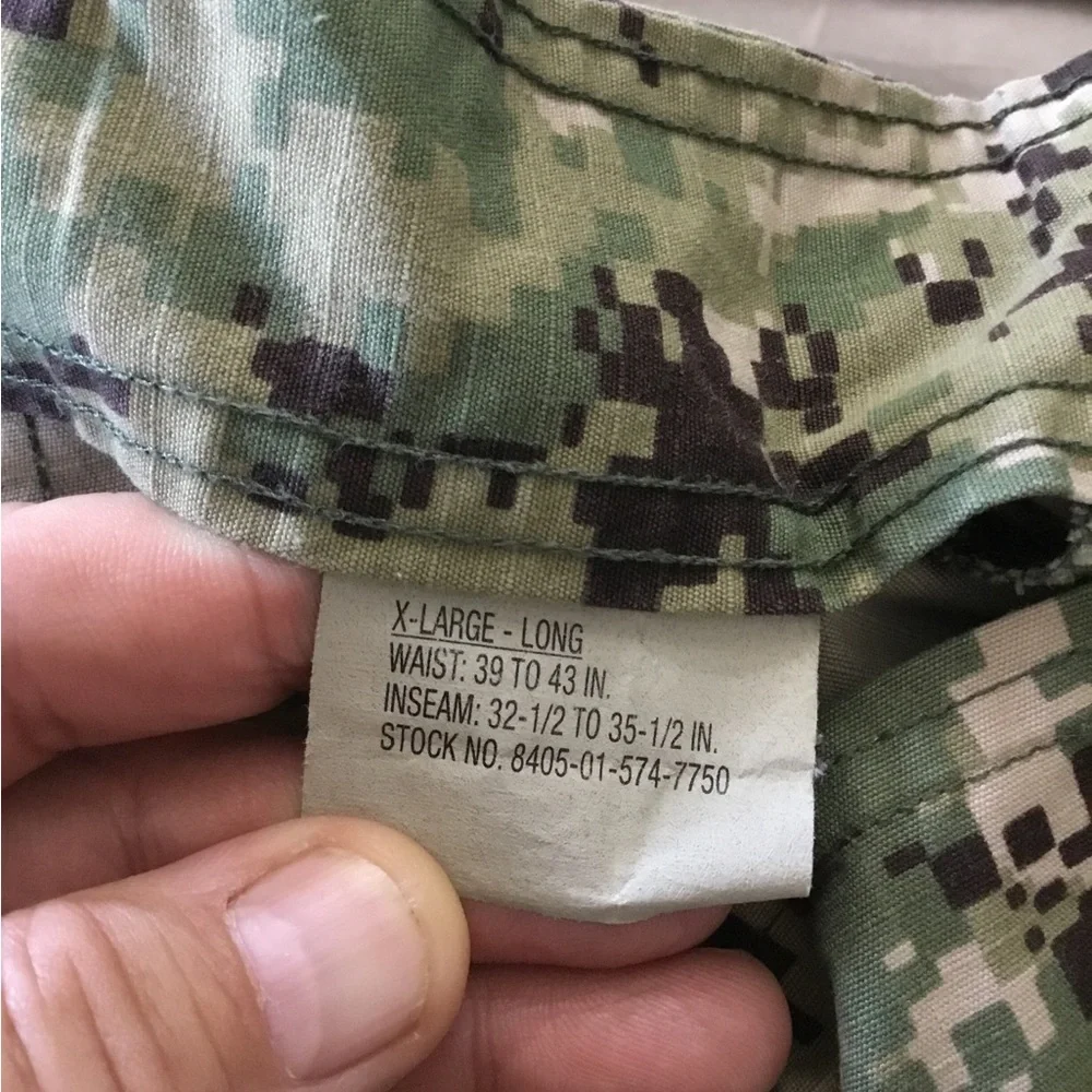 U.S. Navy NWU Type III Digital Camouflage Jacket and Pants - Green